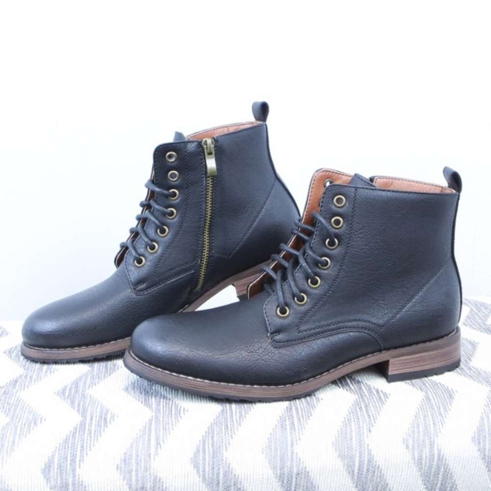 Mens "Aldo" Classy Zip Up Ankle Boots
